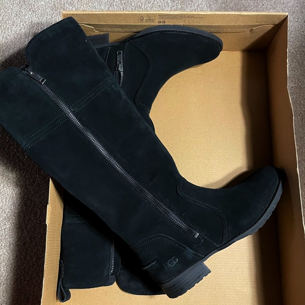 UGG Black Sorensen Boot, Sz 6.5